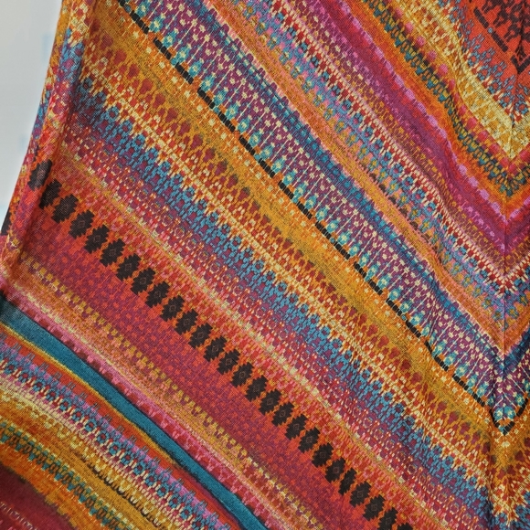 Boho Knit Maxi Skirt Retro Western Size XL - EUC! - Picture 11 of 14